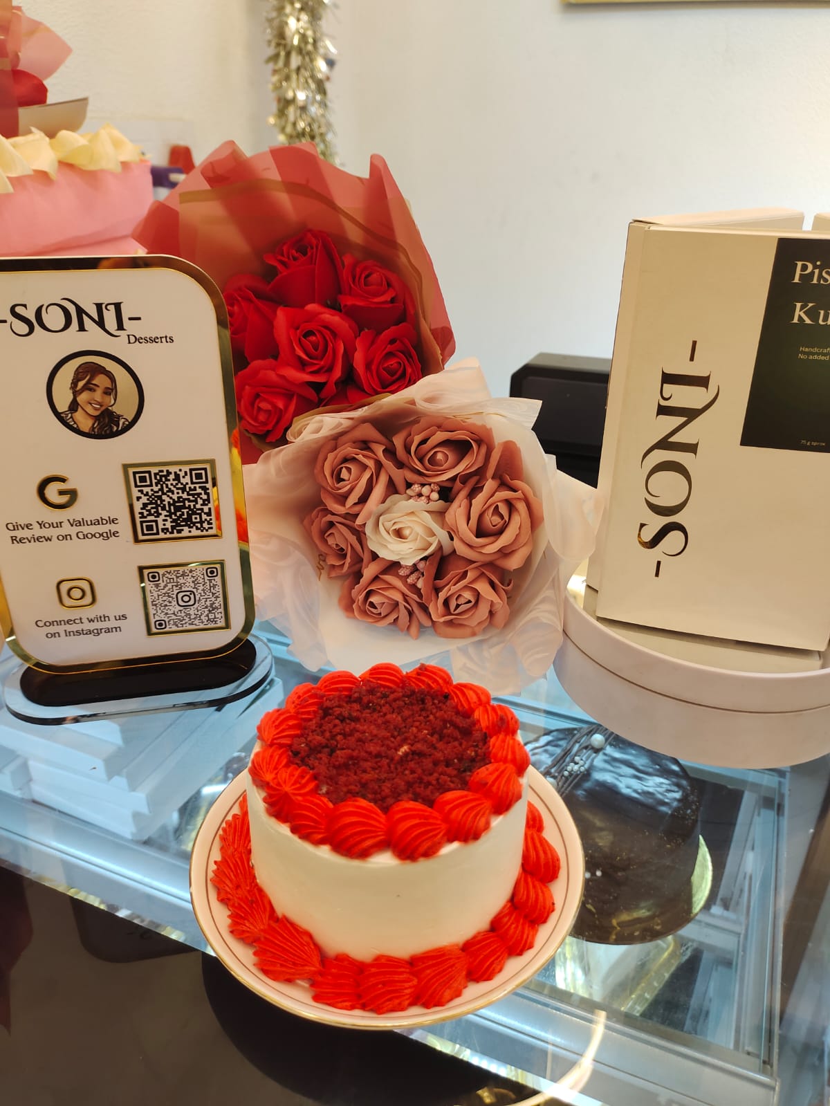 Rich Red Velvet Mini Cake